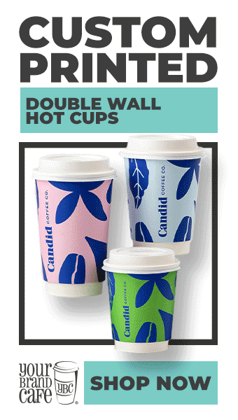 Custom printing for coffee cups