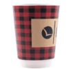 12oz Double Wall Hot Cups - Kraft