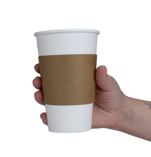 Reliance™ Kraft 8 oz Double Wall Coffee Cups