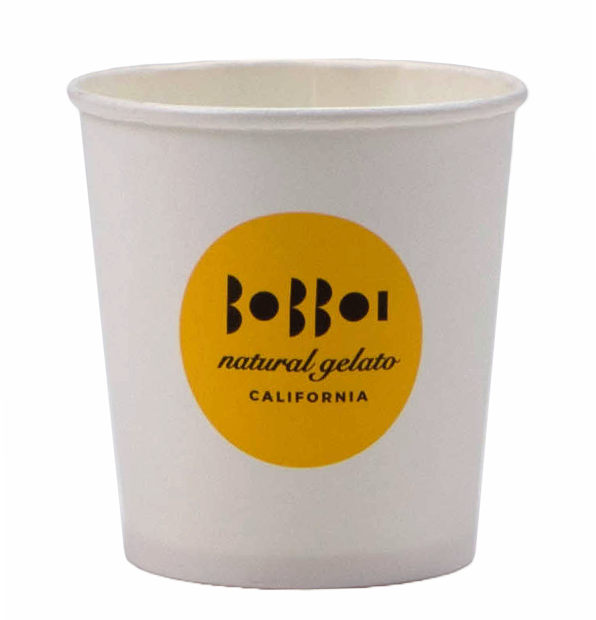 Custom Printed White Compostable Hot Cup