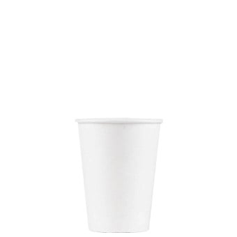 8 oz. Holiday Recyclable Paper Cup - Sip, Sit, & Stay (Green)