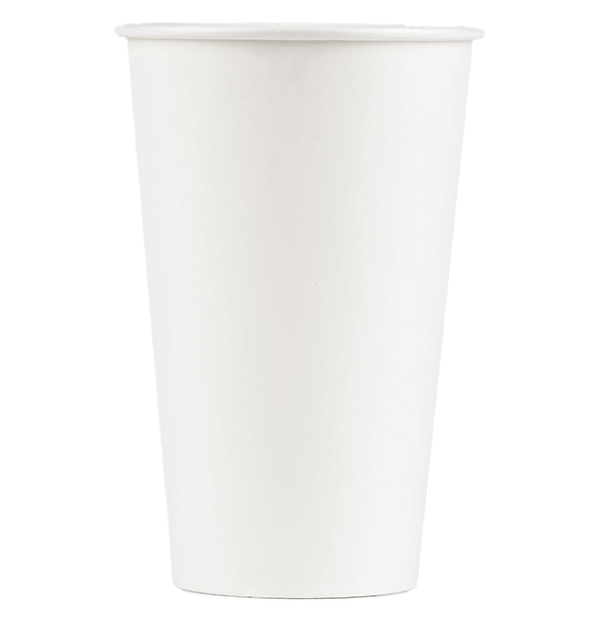 16 oz Compostable Paper Coffee Cup