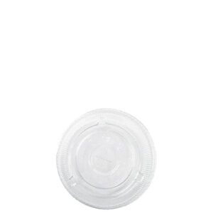 Reliance Flat Plastic Lids for 12-24 oz Cups