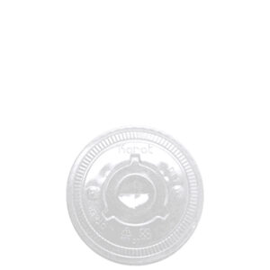 Karat Flat Plastic Lids for 32 oz Paper Cold Cups