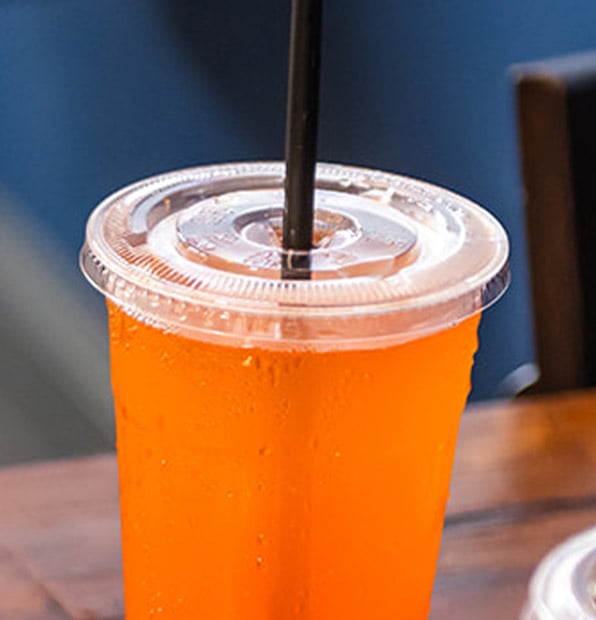 Plastic Flat Lids for Plastic Cups