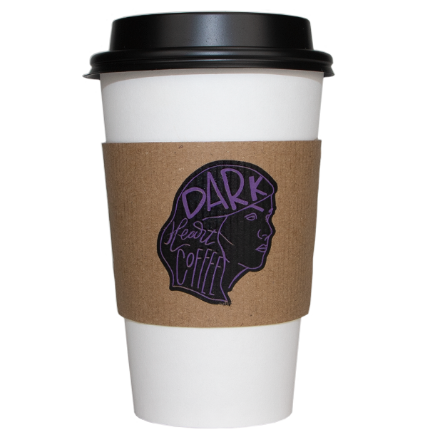 Custom Kraft Corrugated Coffee Sleeves - Your Brand Cafe