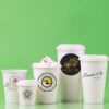 Custom Printed Compostable Paper Hot Cups