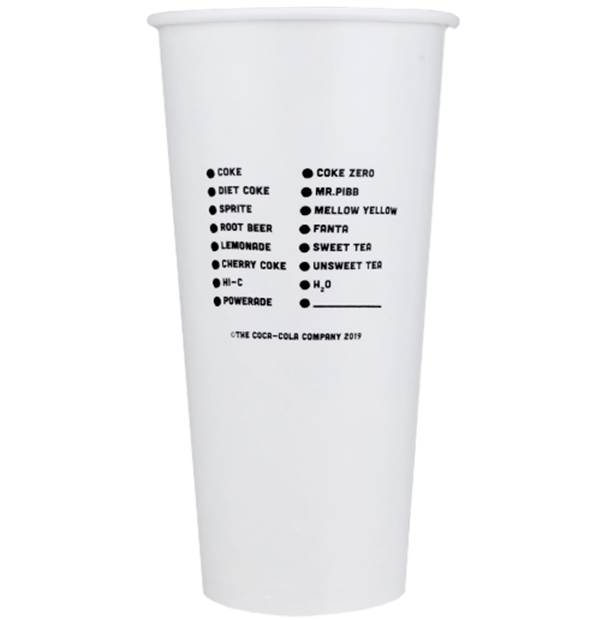 Choice 10 oz. White Smooth Double Wall Paper Hot Cup - 25/Pack