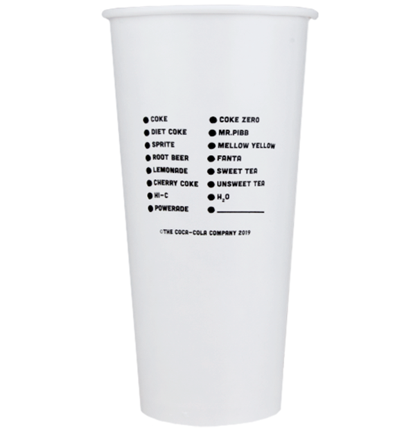 Choice 10 oz. White Smooth Double Wall Paper Hot Cup - 25/Pack