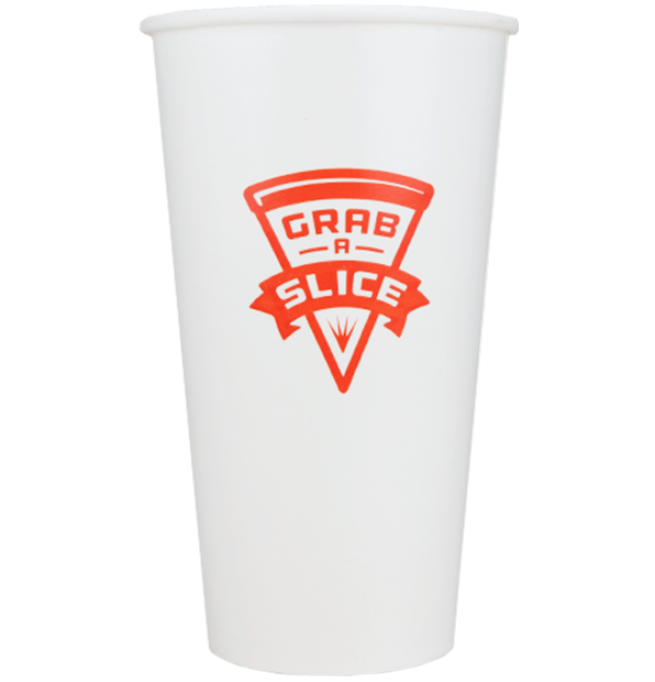 CCF 32OZ(D105MM) Paper Soda Cup - White 600 Pieces/Case – Custom Cup Factory