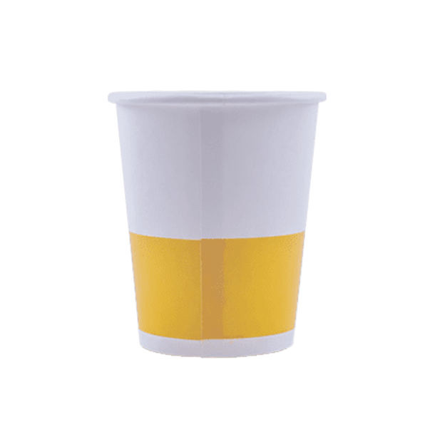 8 oz. Custom Printed Compostable Paper Cup 1000/Case