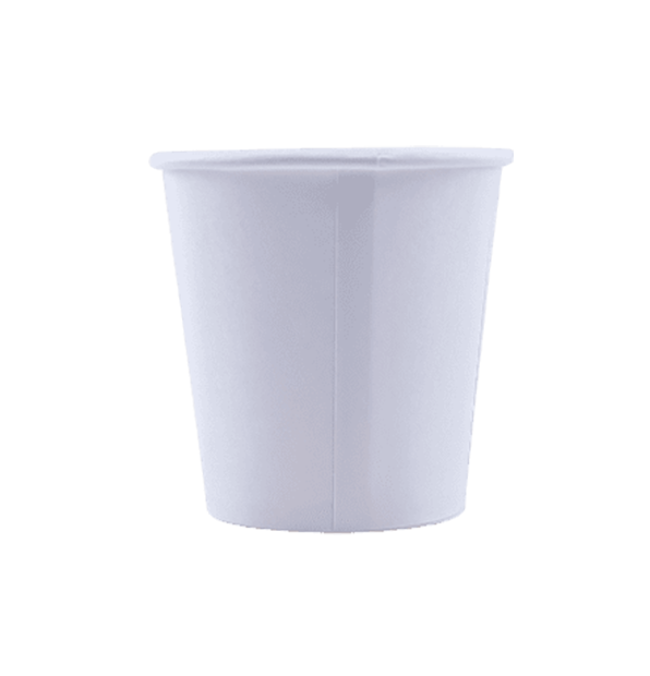 Choice 16 oz. White Poly Paper Hot Cup - 1000/Case