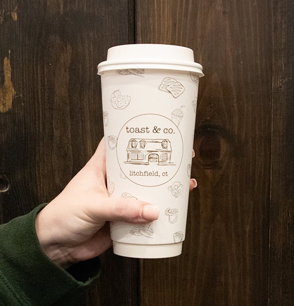 Custom 8 oz Double Wall Coffee Cups