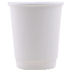 8oz Double Walled Hot Cups - Unprinted 8oz Double Walled Hot Cups - Full Wrap Printed