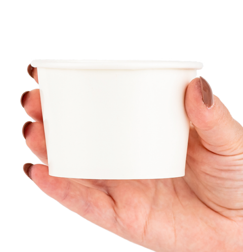 Reliance™ 8 oz Paper Food Cups - Perfect for Ice Cream & Soup