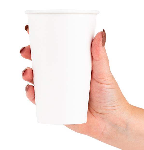 Karat C-k516w 16 oz Paper Hot Cup, White (Case of 1000)