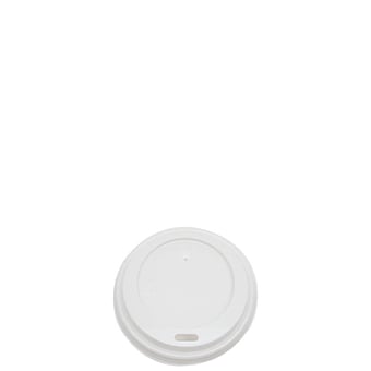 Reliance White Sipper Dome Lids for 8 oz Cups