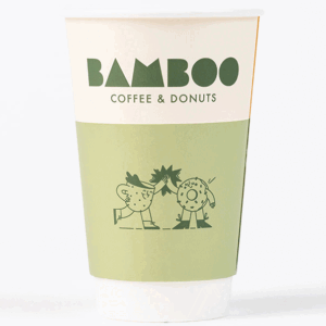 Custom Insulated White Hot Cups 16oz