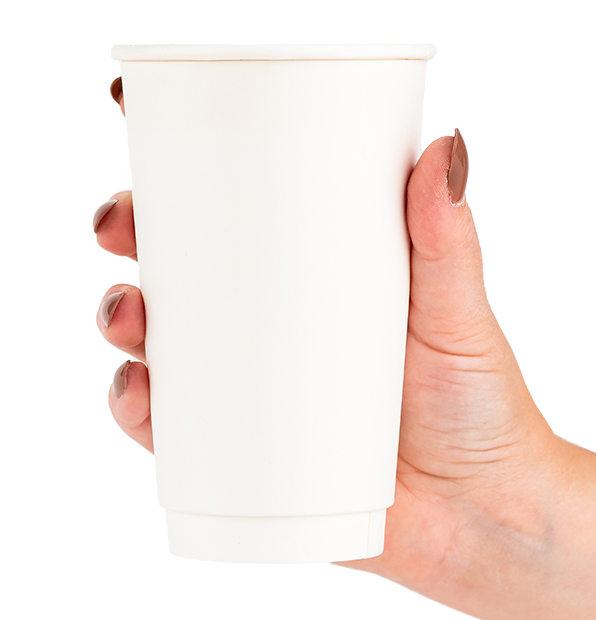 Reliance™ 16 oz Double Wall Coffee Cups - Insulated Paper Cups