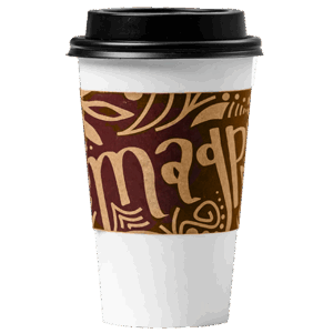 Custom Kraft Coffee Sleeves