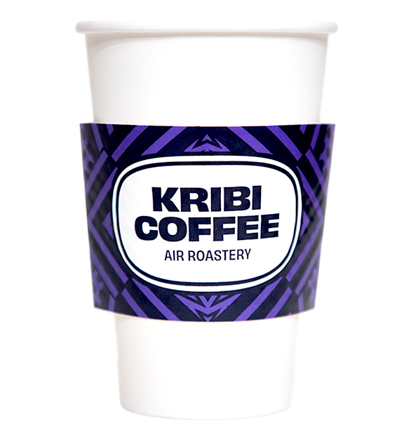 Custom Printed Dimpled Coffee Sleeve