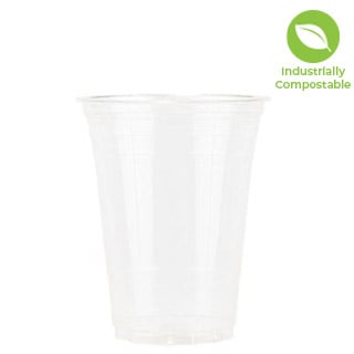 16oz PLA compostable cold cups