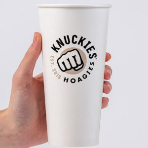 Custom 22 oz Paper Cold Cups