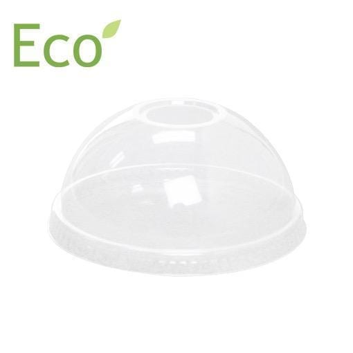 Dome Lids for 12oz to 20oz Eco-Friendly Cold PLA Cups