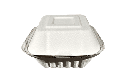 6x6 Bagasse Food Container