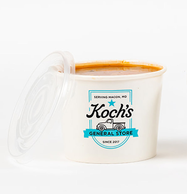 Custom Printed Paper Food Bowls