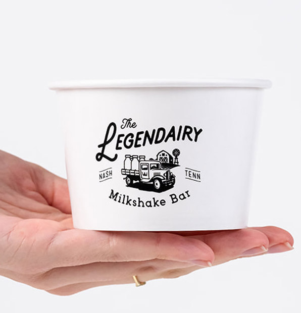 Custom Printed Paper Food Bowls