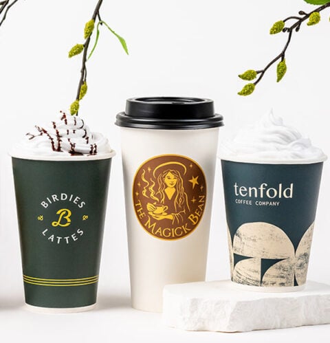 Custom 12 oz Paper Cups | Print Your Logo | Free Shipping