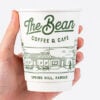 Custom Insulated White Hot Cups 12oz