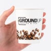 Custom Insulated White Hot Cups 8oz