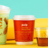 Custom Insulated White Hot Cups 8oz