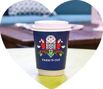 Alma Coffee Logo on Cup
