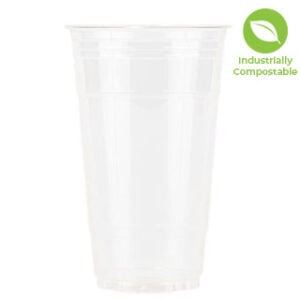 PLA compostable 24oz cold cup