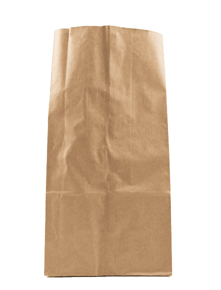 12 lb Kraft Grocery Bag | Small Kraft Paper Bags | Your Brand Cafe