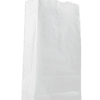 12lb White Paper Bags
