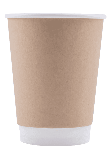 12 oz Kraft Insulated Paper Hot Cups