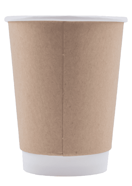 12 oz Kraft Insulated Paper Hot Cups
