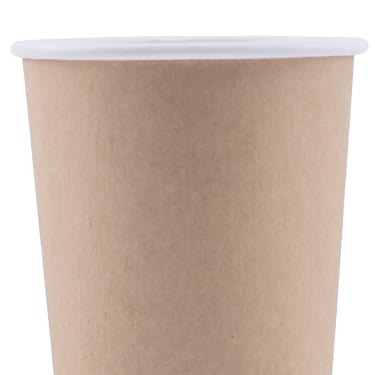 8 oz Kraft Insulated Paper Hot Cups