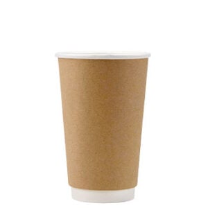 Reliance 16 oz Kraft Double Wall Paper Cups