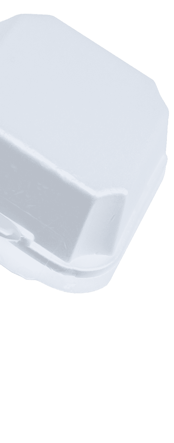 6x6 White Foam Food Container 6x6 White Foam Food Container