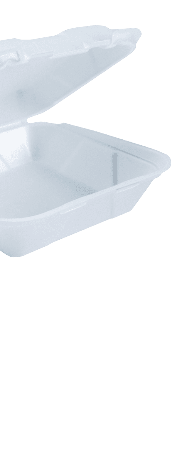 8x8 White Foam Food Container 8x8 White Foam Food Container