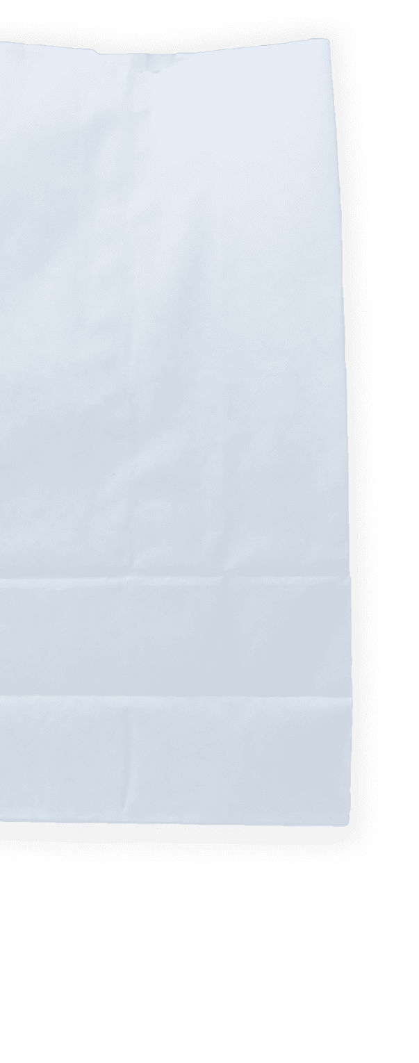 12lb White Paper Bags 12lb White Paper Bags