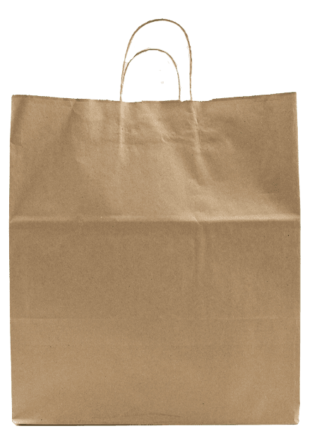 Handle Shopper Large Kraft Bag