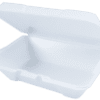 9.25x6 White Foam Food Containers