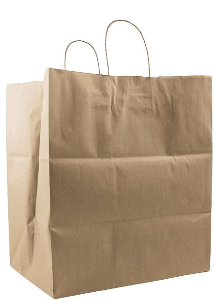 Handle Shopper Large Kraft Bag