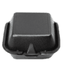 6x6 Black Foam Containers